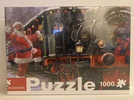 Seesaw 1000 Piece Christmas Jigsaw Puzzle The Santa Express 18.9&quot; x 28.8... - £23.22 GBP