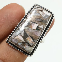 Copper Rhodochrosite Gemstone Fashion Christmas Gift Ring Jewelry 8.25&quot; SA 4845 - $5.19