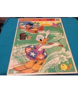 WALT DISNEY DONALD DUCK FRAME-TRAY PUZZLE 4550C-6 - 1980 VINTAGE - Free ... - $340.61 MXN