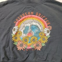 O’Neill Daydream Drifter Women's Small Blue Crewneck Cropped Pullover Sweatshirt image 7