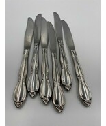 Oneida / Community Stainless Steel CHATELAINE Dinner Knives Set of 6 - €41,08 EUR