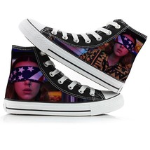 Stranger Things Joyce Eleven Mike High-top Print Canvas Shoes Male And Female - £31.24 GBP