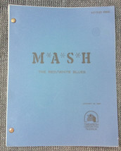 MASH: The Red/White Blues Original 1981 Television Script for Act One On... - $826.70 MXN