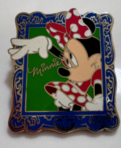 Disney World Minnie Mouse Picture Frame Portrait Pin - £12.77 GBP