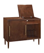 Crosley Furniture Everett Mid-Century Modern Media Console, Mahogany - £473.20 GBP