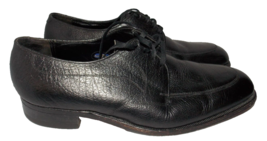 Florsheim BLACK LEATHER Oxford Shoe Lace Tie Dress Loafer #726448 Men 9 ... - $54.99