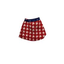 Vintage 1975 Growing Up Skipper Skirt Mattel Barbie Red White Blue - $12.99