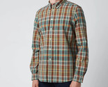 Ps Paul Smith Men&#39;s Plaid Regular Fit Button Down Shirt Multicolor-Size ... - $69.97