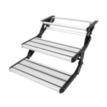 VEVOR RV Steps, 2-Step, Manual Retractable RV Stairs, Foldable, 440 LBS Load Cap - $3,879.73 MXN