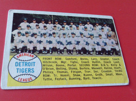 1958 Topps Numbered Detroit Tigers Team Card Check List # 397 !! - £26.13 GBP