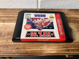 Sega Genesis NFL &#39;95 Game Cartridge, Vintage Gaming - £3.51 GBP