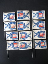 Grand Army of the Republic (G.A.R.) Paper Stickpins, Fraternity Charity Loyalty  - £10.17 GBP