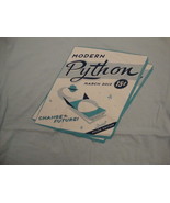 Modern Python Retro Magazine &quot;Change the Future!&quot; Soft Light Blue T Shirt M - $17.17