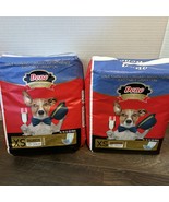 Dono Dog Diapers Male Disposable Male Dog Wraps Diapers Lot Of 2 (52 Wraps) - $23.17 CAD