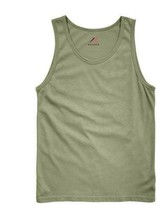 3XL Olive Drab Tank Top Tshirt Military Army Green Tee Shirt Rothco 6701 - £9.43 GBP