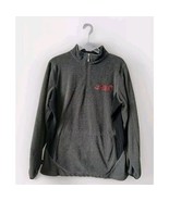 Harley Davidson Sweater Men&#39;s Large Black Fleece Motorcycle Fuzzy Bedfor... - $36.47 CAD
