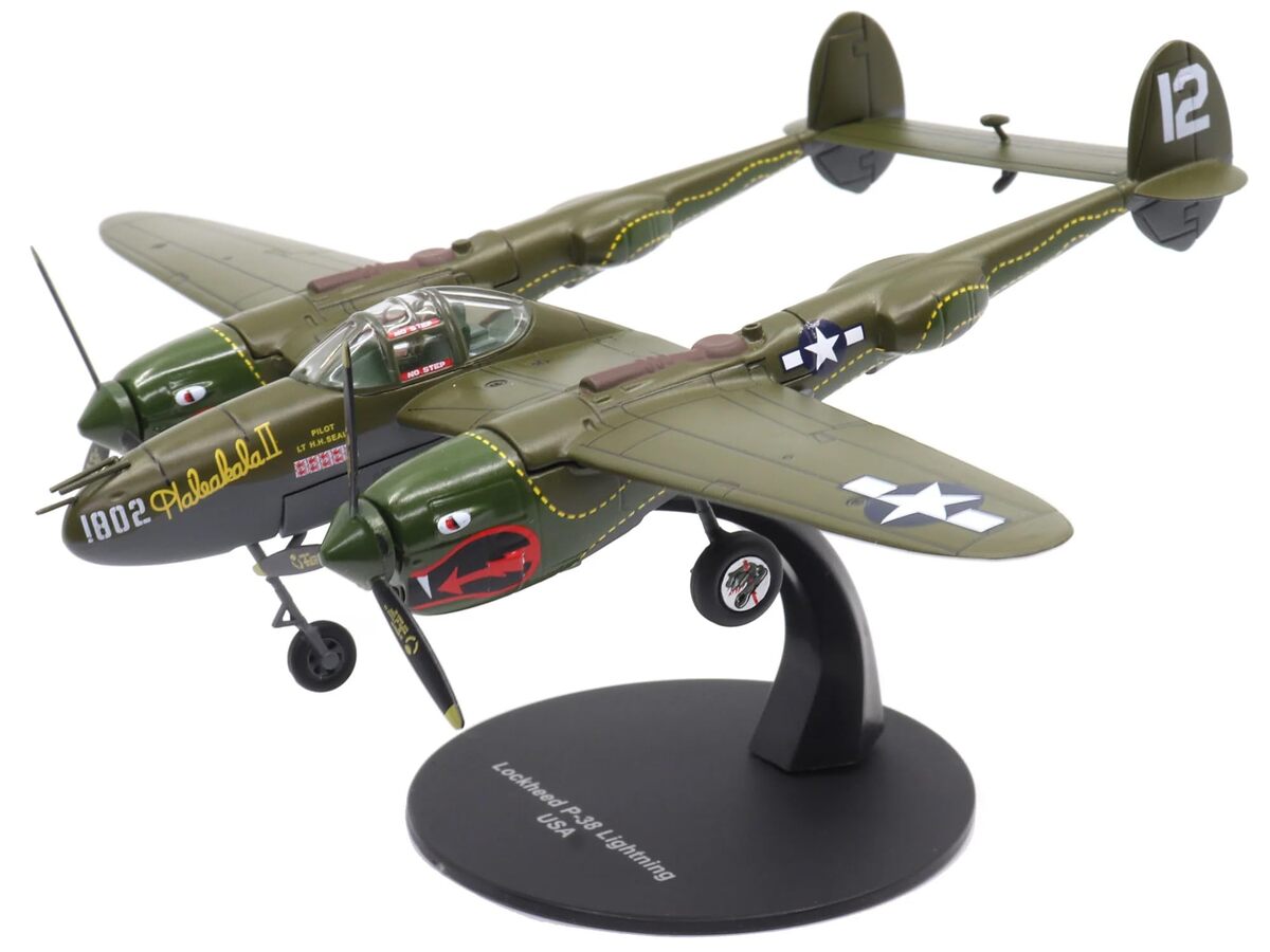 Lockheed P-38 Lightning Fighter Aircraft Haleakala II, 80th FG, 459th FS... - $49.99