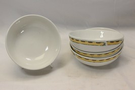 Gibson Snowman Frolic Christmas Soup Cereal Bowls 5-3/4&quot; Set of 4  Xmas - $165.16 MXN