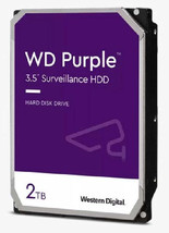 2TB WD Purple Surveillance Hard Drive by Western Digital - 3.5" SATA - $90.00