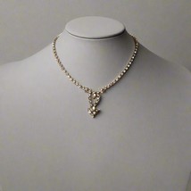 Rhinestone Necklace - $364.88 MXN