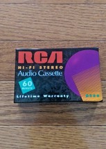 RCA Hi-Fi Stereo Audio Cassette - 60 mins - New &amp; Sealed - $6.99