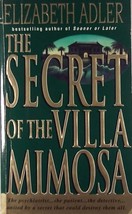 The Secret of the Villa Mimosa by Elizabeth Adler / 1995 Paperback Mystery - £0.90 GBP