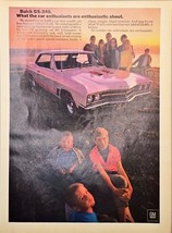 1967 BUICK GS-340 - Family-Beach-Kids-340 cubic V8 260 hp-Vintage Print ... - $17.78 CAD