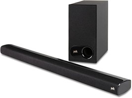 Polk Audio Signa S2 Ultra-Slim TV Sound Bar | Works with 4K &amp; HD TVs | Wireless - £187.00 GBP