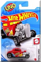 Hot Wheels - &#39;32 Ford: Mattel Games #1/5 - #27/250 (2021) *Red Edition / UNO* - £2.31 GBP