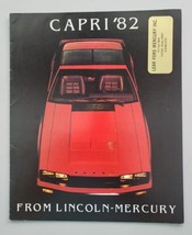Original 1982 Lincoln - Mercury - Capri  Sale Brochure CB - $14.99