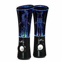 beFree Sound Multimedia Sound Reactive Color Changing LED and Dancing Water Blue - £54.19 GBP