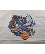 Vintage General Mills Breakfast Pillowcase 18&#39;&#39;x29&#39;&#39; White Cinnamon Toas... - $19.99