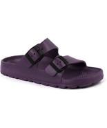 FUNKYMONKEY Women&#39;s Comfort Slides Buckle Adjustable EVA Flat Sandals Pu... - £21.01 GBP