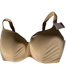 Cacique Modern Lightly Lined Balconette Bra 42G Underwire 1038628 Beige ... - $453.23 MXN