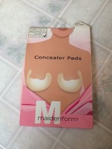 Maidenform Beige Adhesive Concealer Pads Size D Cup 3 Pairs NIP - £7.67 GBP