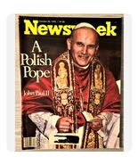 Newsweek Magazine October 30, 1978 A Polish Pope John Paul II - €5,12 EUR