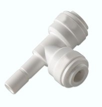 PureT (4SST4) Side Stem Tee , 1/4&quot; OD x 1/4&quot; OD X 1/4&quot; Stem Fitting - $25.90 MXN