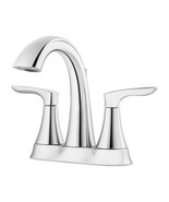 PFISTER WELLER BATHROOM FAUCET 4&quot; 2 HANDLE CENTERSET CHROME NEW LG48-WR0C - $59.39