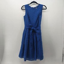 Tommy Hilfiger Cobot Blue Cocktail Dress Business Size 4 - $13.10