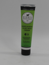 Dionis Hand &amp; Body Goat Milk Cream Verbena &amp; Cream Moisturizing 3.3 Oz s... - $14.84