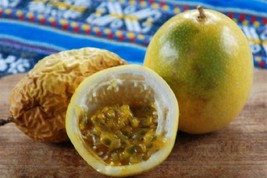 Yellow Passionfruit- Lilikoi Passiflora edulis var. Flavicarpa - 5+ seeds Gx 003 - £1.59 GBP