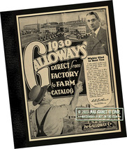 Galloway&#39;s (1930) Factory to Farm Catalog * Trade Equipment Sample Catal... - £33.04 GBP