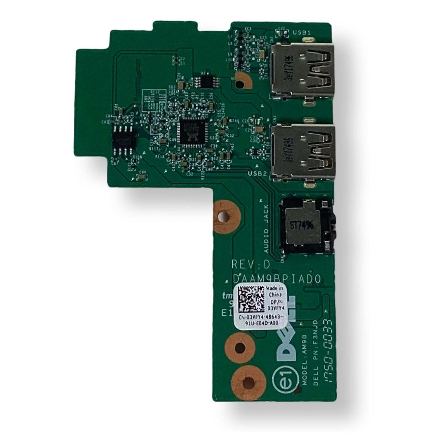 Genuine Dell Inspiron 15 5577 USB Audio Port IO Circuit Board 3VFY4 03VFY4 088NC Item image 7