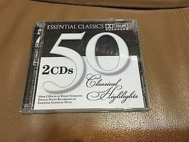 Essential Classics 50 Classical Highlights 2 Cds (2002, St. Clair) Canad... - £3.02 GBP