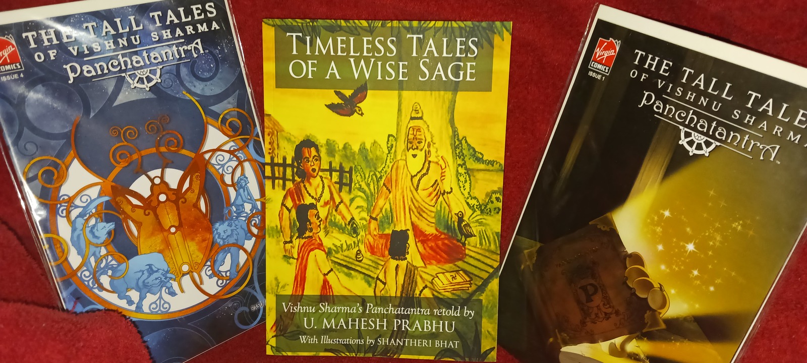 The TIMELESS TALL TALES of VISHNU SHARMA -PanchatantrA..wonderfully reto... - $21.99