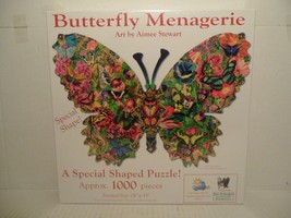 Butterfly Menagerie Art by Aimee Stewart Approx.1000 Pc Puzzle. New Sealed - £45.60 GBP