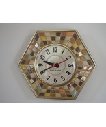 General Electric Telechron Vintage model 2118A wall clock Mosaic retro 1... - €60,35 EUR