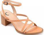 Journee Collection Women Block Heel Ankle Strap Sandals Anikah Size US 9... - £20.39 GBP
