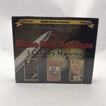 Cassette Audio Book Trilogy By Diane Mott Davidson, 3 Culinary Mysteries... - $40.48