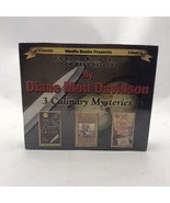 Cassette Audio Book Trilogy By Diane Mott Davidson, 3 Culinary Mysteries... - $55.36 CAD